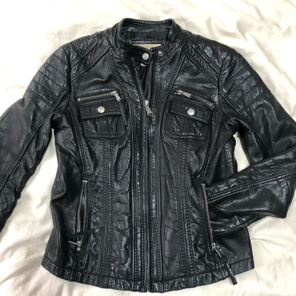 Michael Kors Leather Jacket